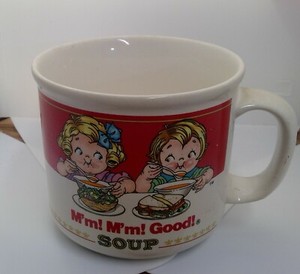campbell soup mugs 1989