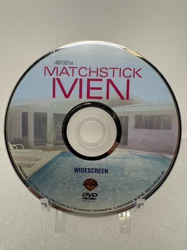 Nicolas Cage movies Matchstick Men Widescreen disc only no tracking tested