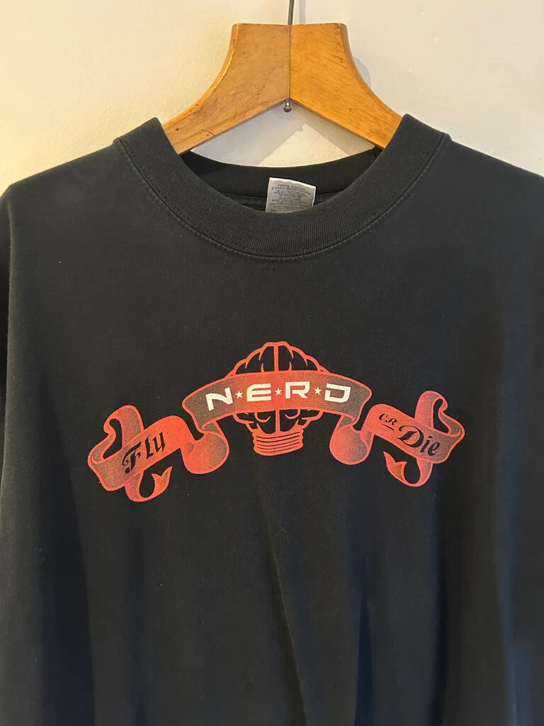 N.E.R.D. Fly or Die Vintage Rap Cotton Unisex S-234XL T