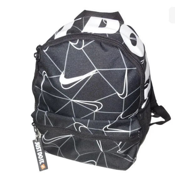 Nike Brasilia Mini Unisex Backpack School Sport Travel Black White DB3248 | eBay