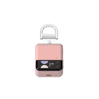 Original Samsung Galaxy Buds 2/Pro/Live Z Flip 4 Ring Hülle Case - Pink
