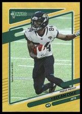 2021 Donruss - Press Proof Premium #136 Keelan Cole New York Jets NM+