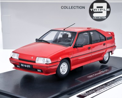 Citroën BX GTI (1990) rot/schwarz innen Triple9 1:18