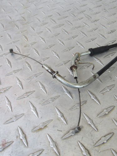 2002 02 KAWASAKI VN1500L VN 1500 VULCAN NOMAD FI THROTTLE CABLES - Picture 2 of 12