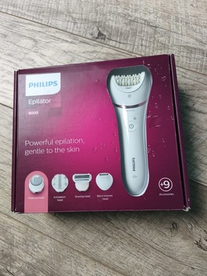 Philips Epilator Series 8000 BRE740/10 - Epilierer für Frauen Nass- und Trocken