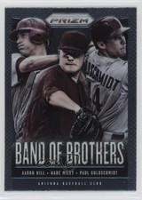 2013 Panini Prizm Band of Brothers Aaron Hill Paul Goldschmidt Wade Miley 0u9w
