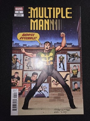 MULTIPLE MAN 1 1:50 LARRY STROMAN VARIANT X-MEN Incentive Nice! C3