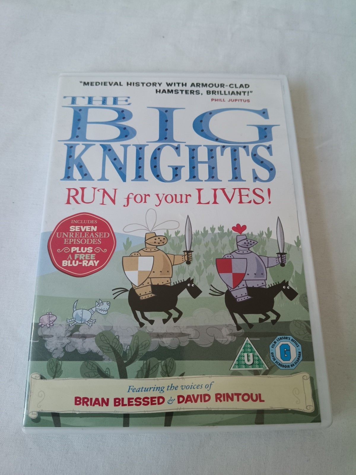 Big Knights, The Blu-Ray & DVD, Brian Blessed & David Rintoul