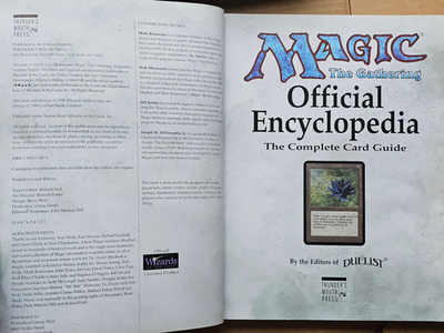 マジック：ザ・ギャザリング Magic: The Gathering-Trading Card Guide Magic - The Gathering : The Official Encyclopedia - The