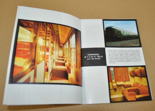 FS Locomotive Cars Train Railway FIAT Breda Italian Brochure Prospekt - Picture 6 of 14