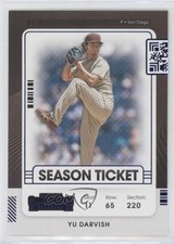2021 Panini Contenders Season Ticket Blue Yu Darvish #96 0oe