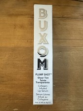 BUXOM Plump Shot Sheer Tint Collagen-Infused Lip Serum "Soft Blush" NEW! 0.14 oz