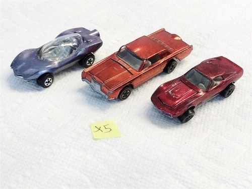 HOT WHEELS RED LINE VEHICLE COLLECTION LOT #X5