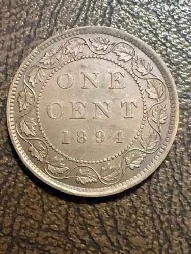 Photo of a 1894 Canada Large Cent from an eBay listing that sold on Jul 20, 2026