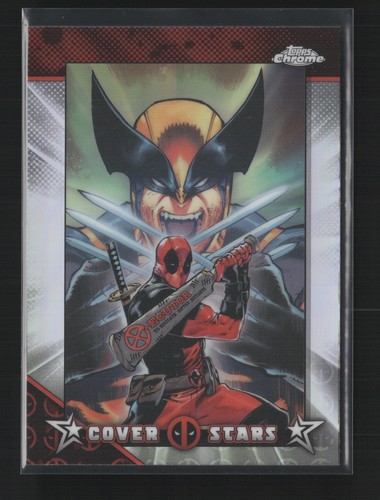 2025 Topps Chrome Marvel Deadpool #CS-7 Wolverine: Deep Cut #1 Cover Stars