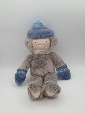 Sombrero y Mitones de Invierno Azul Peluche Slumberkins Bigfoot Yeti 40CM PELUCHE
