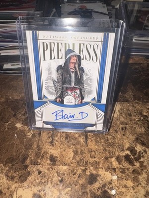 2024 National Treasures WWE Blair Davenport Peerless Auto 9/99 Autograph