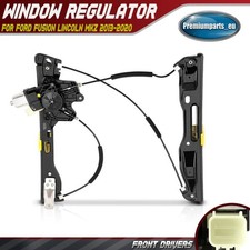 Front Drivers Window Regulator With Motor for Ford Fusion Lincoln MKZ 2013-2020