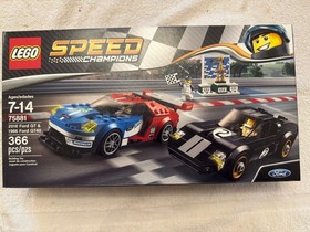 LEGO SPEED CHAMPIONS: 2016 Ford GT & 1966 Ford GT40 (75881) New & Sealed!