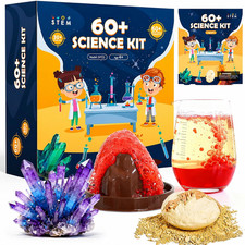 60 Science Experiment Kit for Kids Ages 4 5 6 7 8 