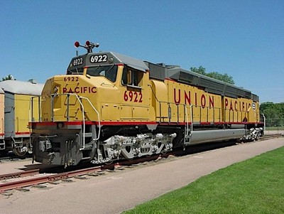 Union Pacific EMD DDA40X Centennial 6922 North Platte NB 26. Mai 2009 8,5 x 11