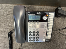 AT T 1070 SB 4-Line Corded Telephone System With Adapter Excellent Condition