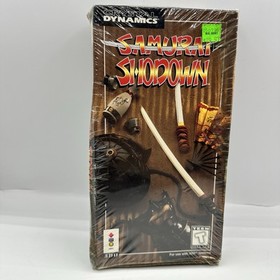 New Sealed Box Samurai Shodown 3DO Interactive 1993 Crystal Dynamics Game