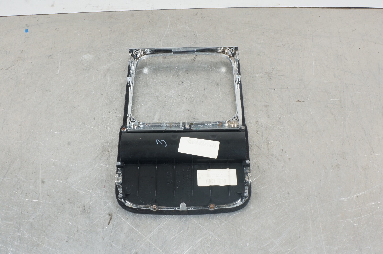 10-20 BENTLEY MULSANNE IGNITION SUSPENSION GEAR SELECTOR PARKING CONTROL BEZEL
