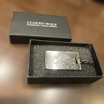 Final Fantasy VII Advent Pieces Cloudy Wolf Keychain AC Remake Serial