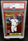2025 Topps Chrome - 1990 Topps Baseball Aaron Judge #90CB-11 PSA 10