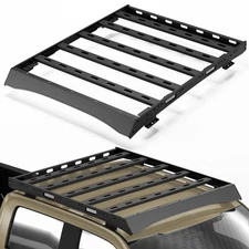 For 2017-2022 F250/F350/F450 Crew Cab Roof Rack Luggage Storage Cargo Carrier 