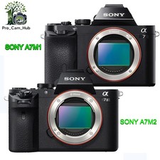 Sony Alpha A7 I/II A7M1/M2 Mirrorless Digital Camera Body 24.3MP Tiltable Screen