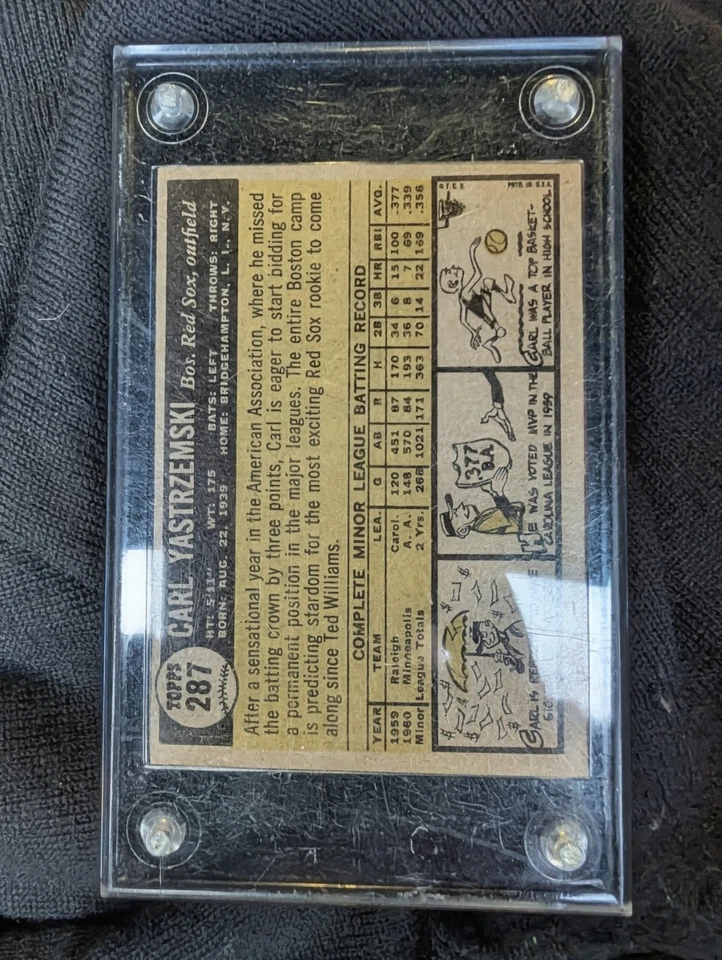 1954 Topps Тед Уильямс, 1961 Topps Yastrzemski & 1953 Topps Campanella HOF ЛОТ - Изображение 3 из 4