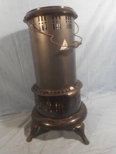Antique/vintage Perfection 525M Oil Kerosene Parlor Cabin Heater Stove W/Burner