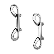 Double Ended Snaps,3.5 In Double Ended Bolt Snap Hooks Zinc Alloy Trigger Snap
