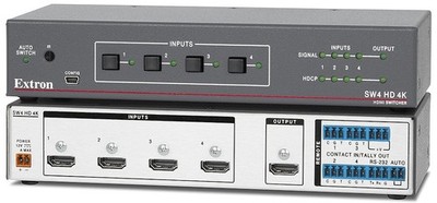 Extron SW4 HD 4K 4x1 HDMI Switcher Umschalter 4-fach EDID 60-1484-01