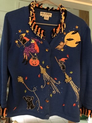 Halloween  Jack B.Quick Sweater Med womens