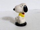 SNOOPY PEANUTS CHARLIE BROWN WESTLAND CERAMIC MINI BOBBLEHEAD FIGURINE 2011 — photo 1
