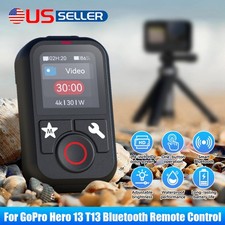 For GoPro Hero 13/12/11/10/9 Bluetooth 60M Remote Control W/1.4  HD Color Screen