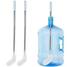 2-Pack 28  Long Bottle Brush, 3 and 5 Gallon Bottle Cleaning Brush, Water Bottle