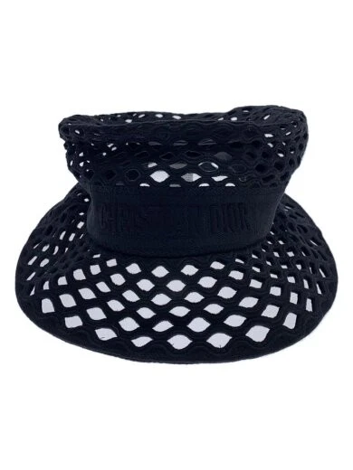 Christian Dior/chapeau seau/coton/noir/femme/12DMH923A157/Christian Dior