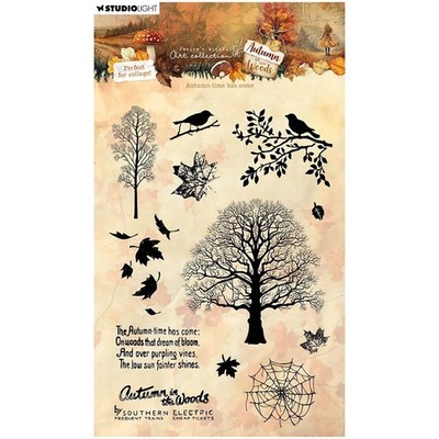 STUDIO LIGHT - Transparenter Stempel - Clear Stamps - Autumn time