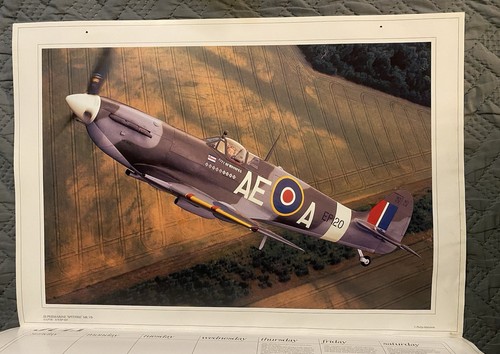 Aviation - Ghosts 2000 A Time Remembered Calendar by Philip Makanna 20"x14" - Picture 7 of 13