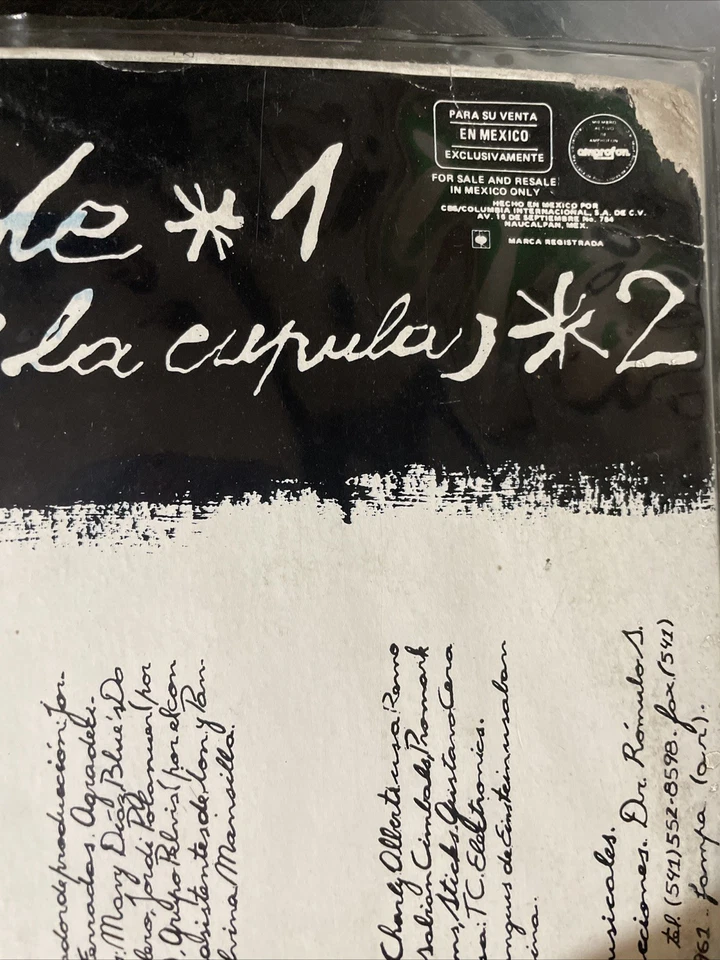 Soda Stereo Languis Disco Mix Mexico Edition 1989 Mega Rare Sounds Great Cerati - Image 4 of 4