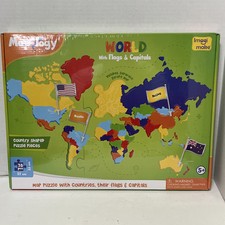 MAPOLOGY ImagiMake World Flags Capitals, Coun...