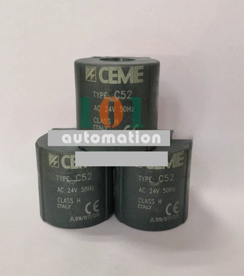 1Pcs For CEME Solenoid valve coil C52 AC24V 50Hz