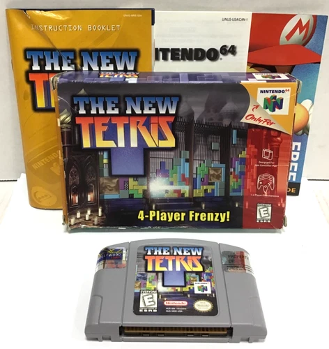 (MA3) The New Tetris (Nintendo 64, 1999) - COMPLETE