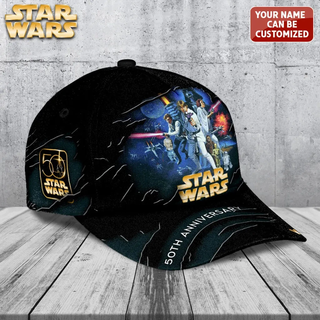 Personalized Star Wars 50th Anniversary Classic Cap