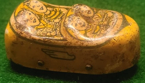 Vintage Tin Litho Yellow Roller Coaster Car made by J. Chein & Co. made in 1962