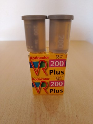 Kodak Kodacolor VR 200 Plus Farbfilm 2x36 Aufnahmen, MHD 05.2011